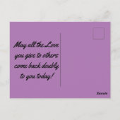 Carte Postale Fête des mères des canards vintages (Dos)