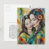 Carte Postale Fête des mères "Eternal Bond" (Devant / Derrière)