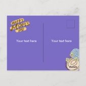 Carte Postale Fête des mères florales (Dos)