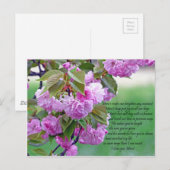 Carte Postale Fête des mères - Je t'aime (Devant / Derrière)