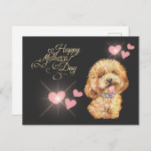 Carte Postale Fête des Mères mignonnes (Devant / Derrière)