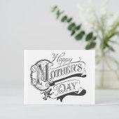 Carte Postale Fête des mères vintages (Debout devant)