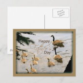 Carte Postale Fête des pères (Devant / Derrière)