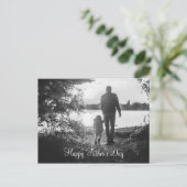 Carte Postale Fête des pères (Debout devant)