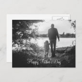 Carte Postale Fête des pères (Devant / Derrière)