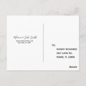 Carte Postale Fête des pères T Bone Steak Rosemary Sprigs (Dos)