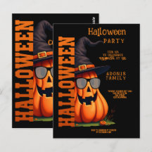 Fête d'Halloween de célébration de pumpkin mignon