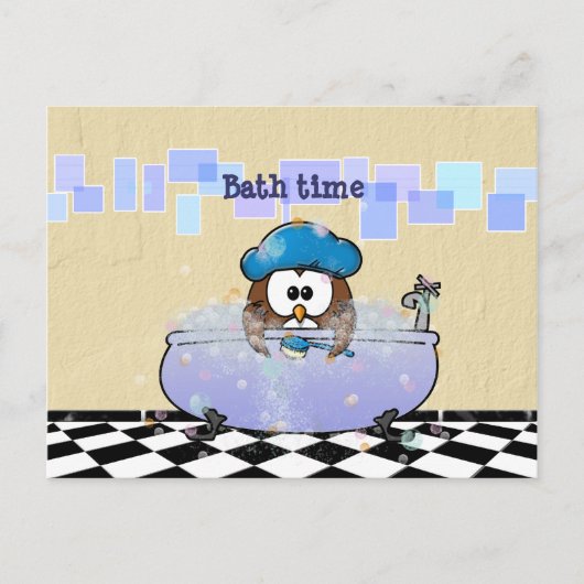 Carte Postale fête du bain (Devant)