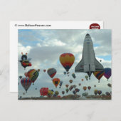 Carte Postale Fête du ballon (Devant / Derrière)