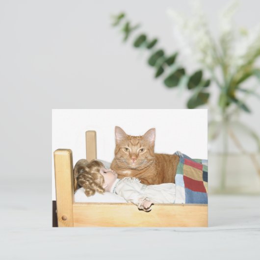 Carte Postale Fête du chat (Debout devant)