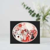 Carte Postale Fête du costume d'Halloween (Debout devant)