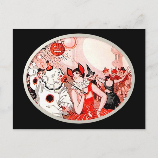 Carte Postale Fête du costume d'Halloween (Devant)