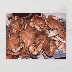 Carte Postale Fête du crabe