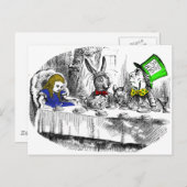 Carte Postale Fête du thé (Devant / Derrière)