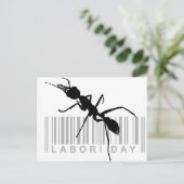 Carte Postale Fête du travail (Debout devant)