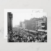 Carte Postale Fête du Travail, Buffalo, New York : 1900 (Devant / Derrière)