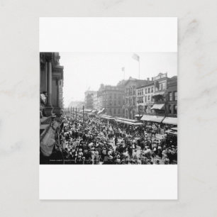 Carte Postale Fête du Travail, Buffalo, NY : 1900