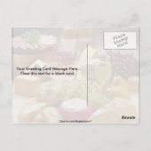 Carte Postale Fête du vin et du fromage (Dos)