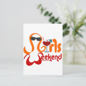 Carte Postale Fête du week-end des filles (Debout devant)