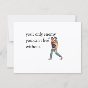 Carte Postale Fête nationale des frères et soeurs