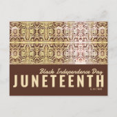 Carte Postale Fête noire (Devant)