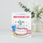 Carte Postale Fête patriotique (Debout devant)