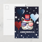 Carte Postale Fête patriotique (Devant / Derrière)