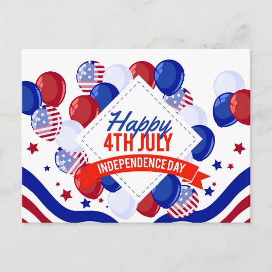 Carte Postale Fête patriotique (Devant)
