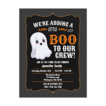 Fête Prénatale Little Boo Halloween Bébé Fantôme &