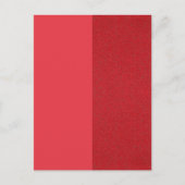 Carte postale Fête Rouge Tomate Split-Tone - Perso (Devant)