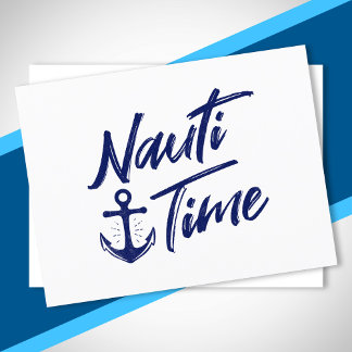 Carte Postale Fête sur un bateau de lac - Vacances sur un bateau