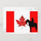 Carte Postale Fêter la fête du Canada (Devant / Derrière)