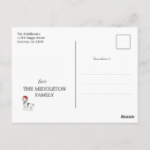 Carte Postale Fêtes French Bull Dog Joyeux Bright (Dos)