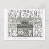 Carte Postale Fêtes grecques et mythologie (Devant)