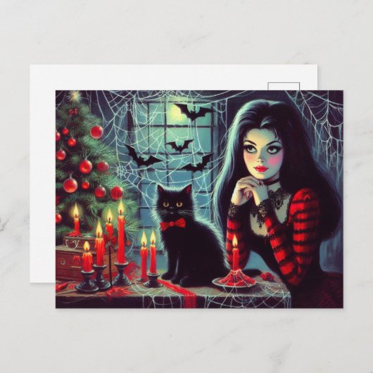 Carte Postale Fêtes mélancoliques (Devant / Derrière)