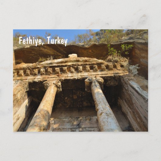 Carte Postale Fethiye, Turquie (Devant)