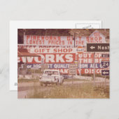 Carte Postale Fêtons ! - VINTAGE (Devant / Derrière)