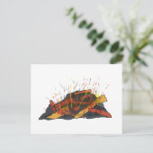 Carte Postale Feu (Debout devant)