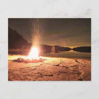 Carte Postale Feu