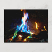 Carte Postale Feu (Devant)