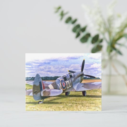 Carte Postale Feu (Debout devant)