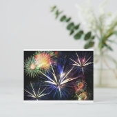 Carte Postale feu (Debout devant)