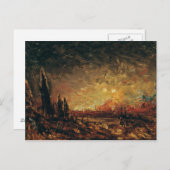 Carte Postale Feu (Devant / Derrière)