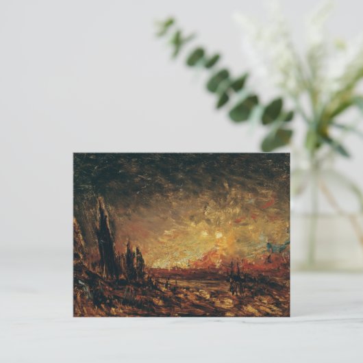 Carte Postale Feu (Debout devant)