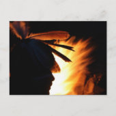 Carte Postale "Feu Apache" (Devant)