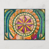 Carte Postale Feu bengali | Adolf Wolfli | (Devant)