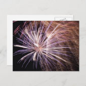 Carte Postale Feu blanc (Devant / Derrière)