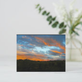 Carte Postale Feu dans le ciel (Debout devant)