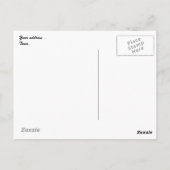 Carte Postale Feu dans le ciel ! (Dos)