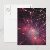 Carte Postale Feu d'artifice ! (Devant / Derrière)